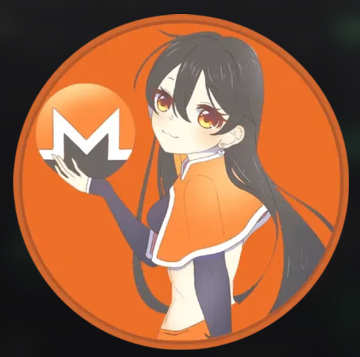 Monero-Chan logo
