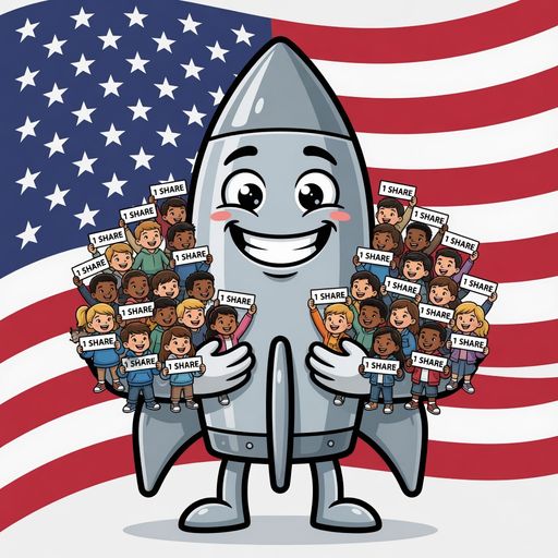 SpaceX 1 Share logo