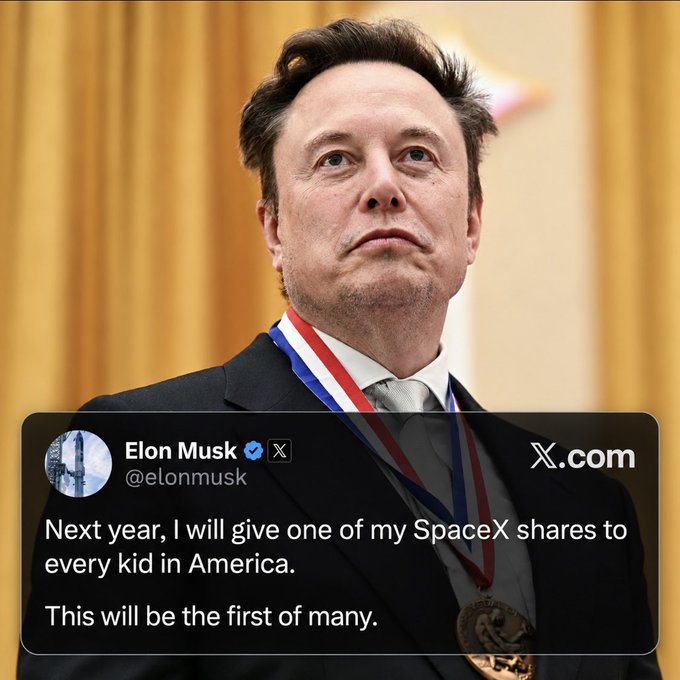 SpaceX share logo