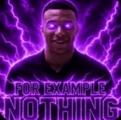 FOR EXAMPLE NOTHING MBAPPE logo