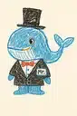 Mr. Whale logo