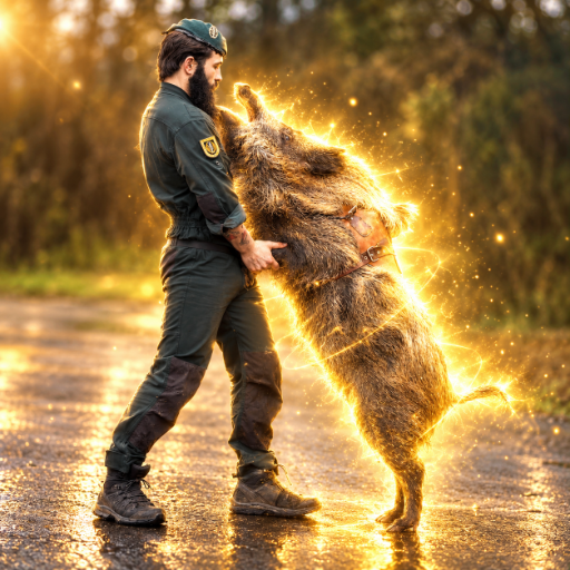 The Boar Cop logo