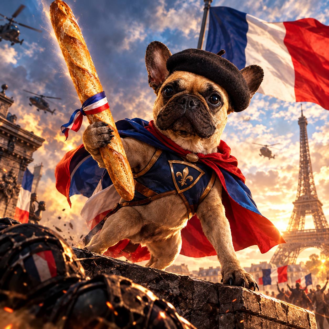 Super Frenchie logo