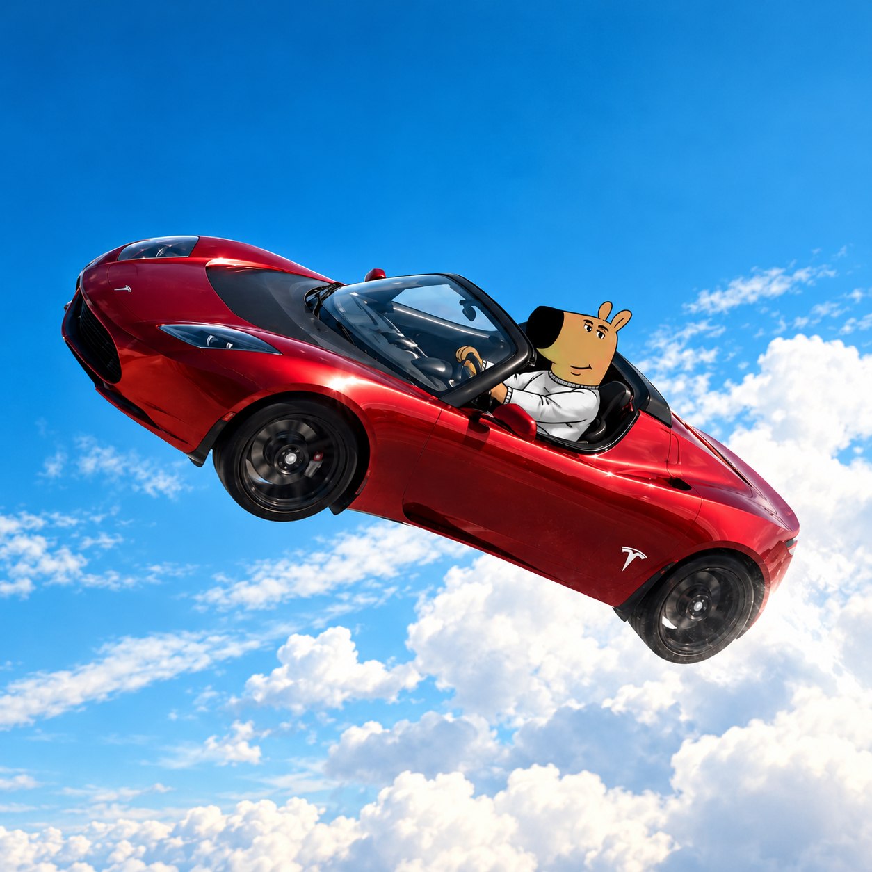 Flying Chillguy Roadster logo