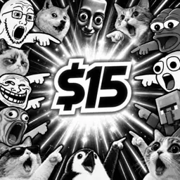 15 DOLLARS CAN CHANGE YOUR LIFE logo