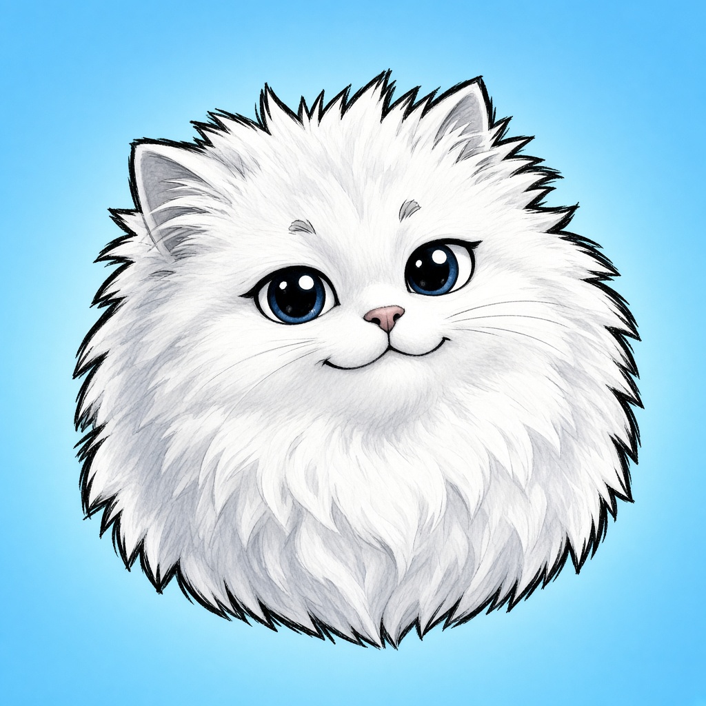 Floof Cat logo