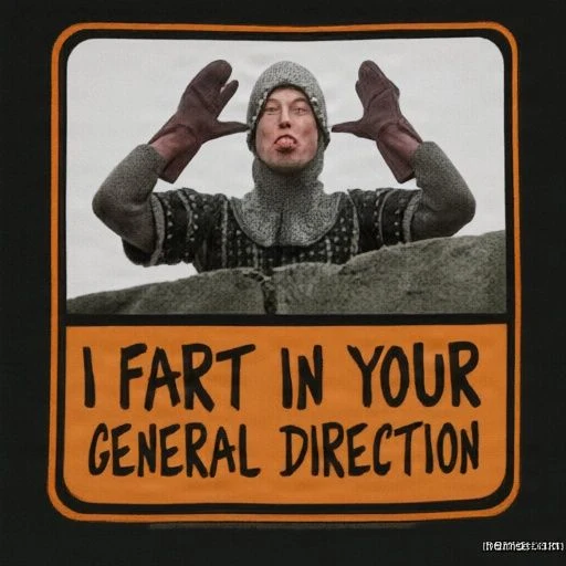 I Fart In Your General DIrection logo