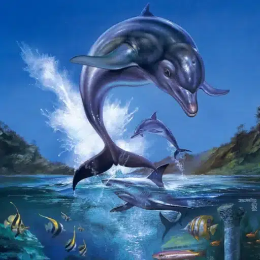 Ecco the Dolphin logo