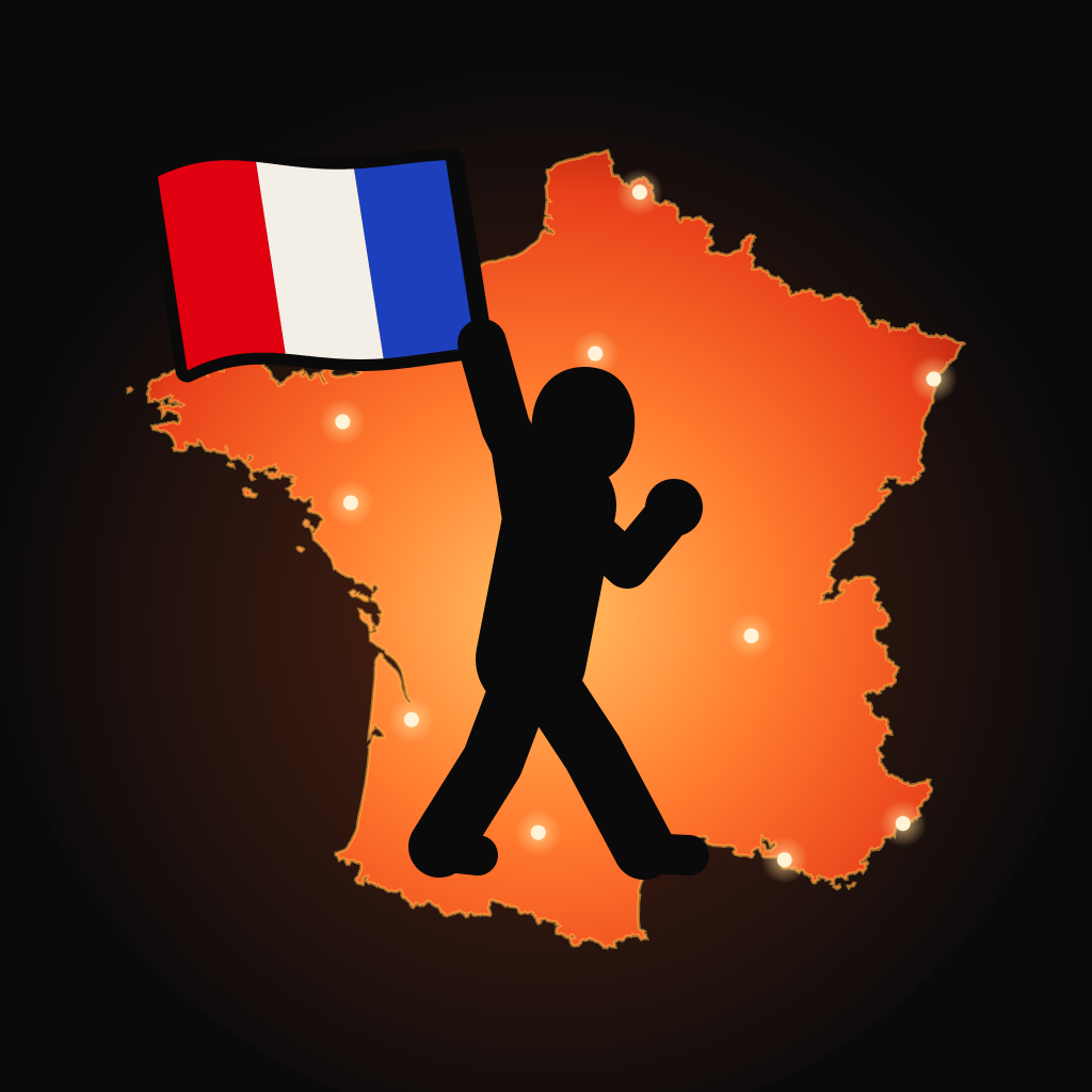 France Riot Map logo