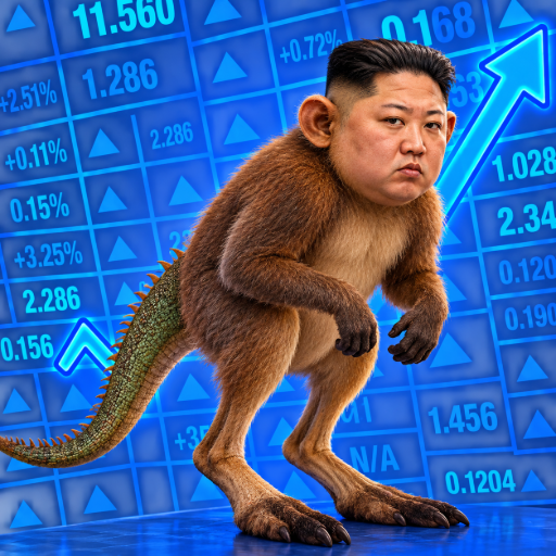 Kangaroo Iguana Monkey logo