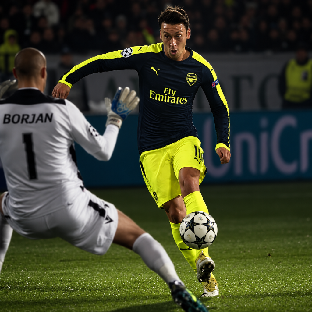 Özil Goal AI logo