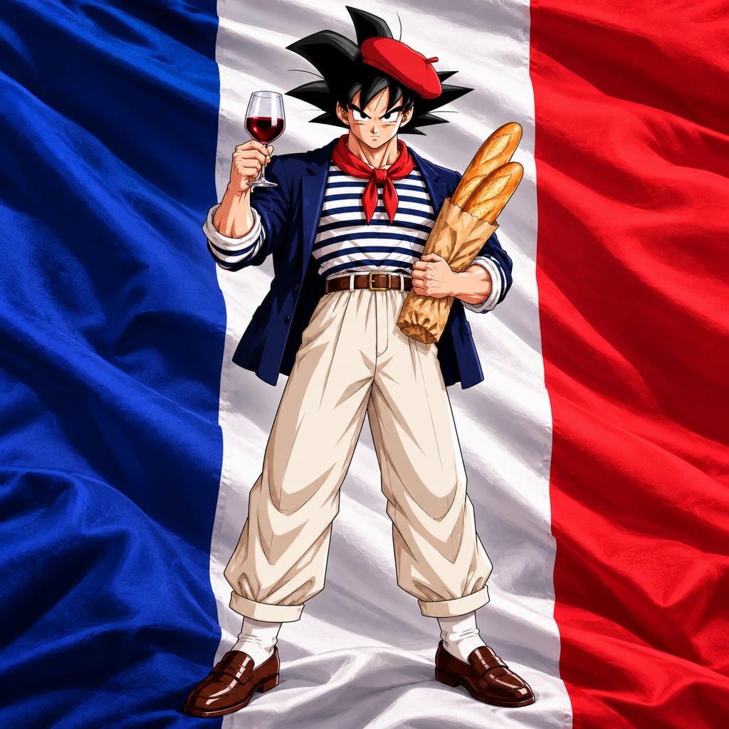 French Goku logo