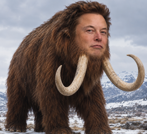Musk mammoth logo
