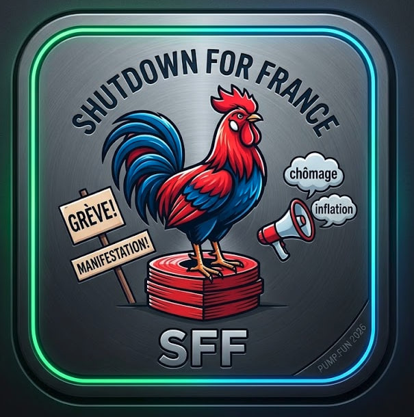 Shutdown for France logo