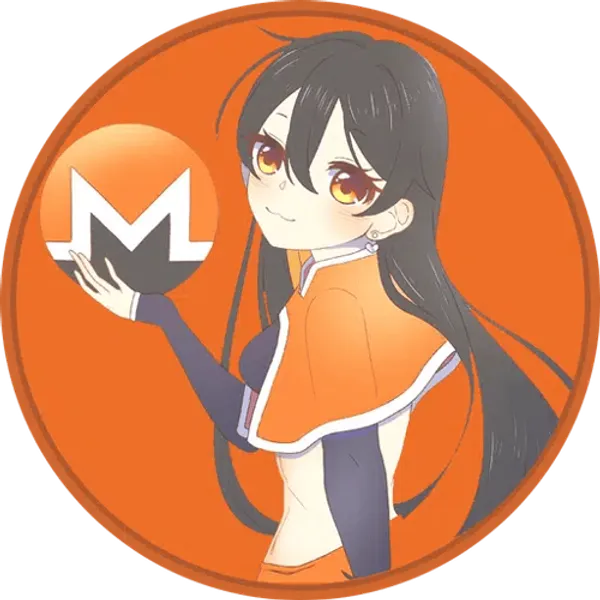 Monero-Chan logo