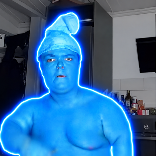 The Viral Smurf logo