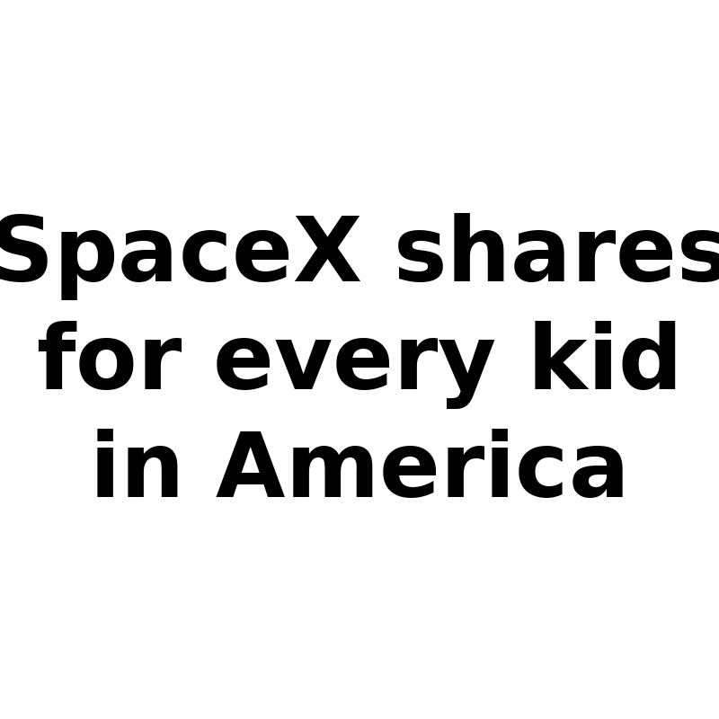 SpaceX Kids logo