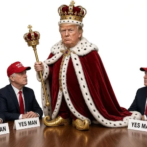 King Trump logo