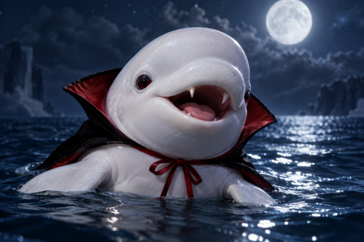 Vamp Elon Baby White Whale logo