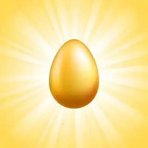 The Golden Egg logo