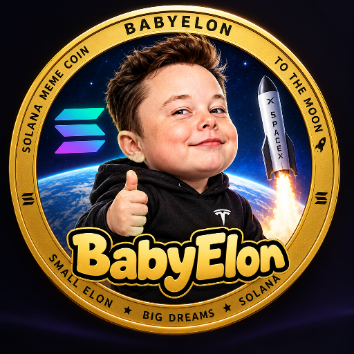 BabyElon Solana Meme coin logo