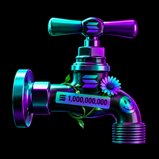 The Solana Faucet logo