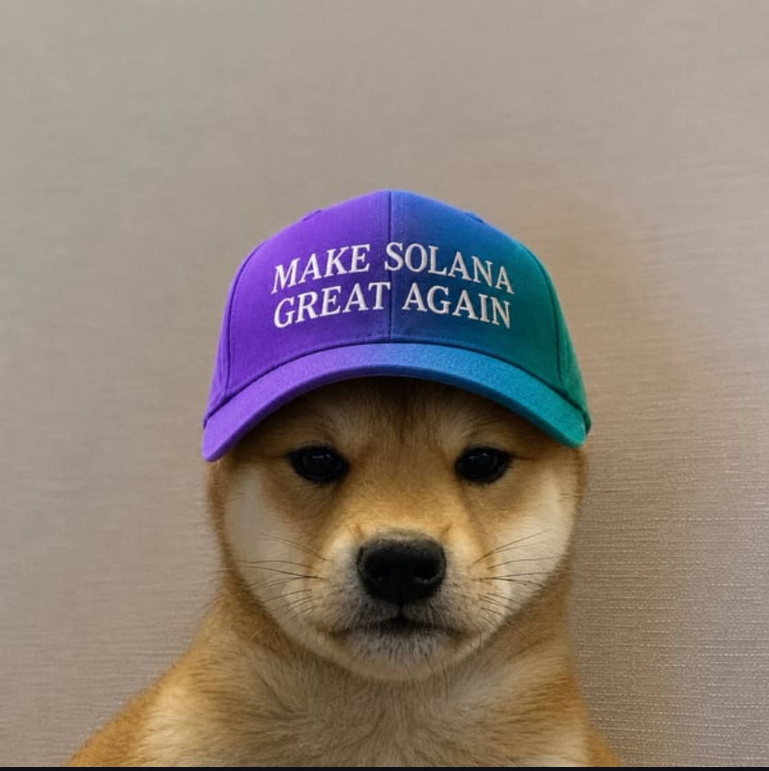 dog wif cap logo