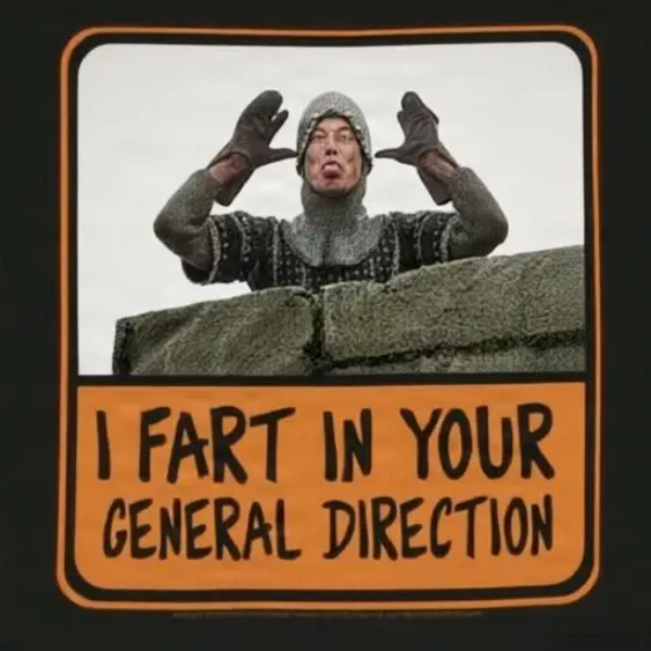 I Fart In Your General DIrection logo