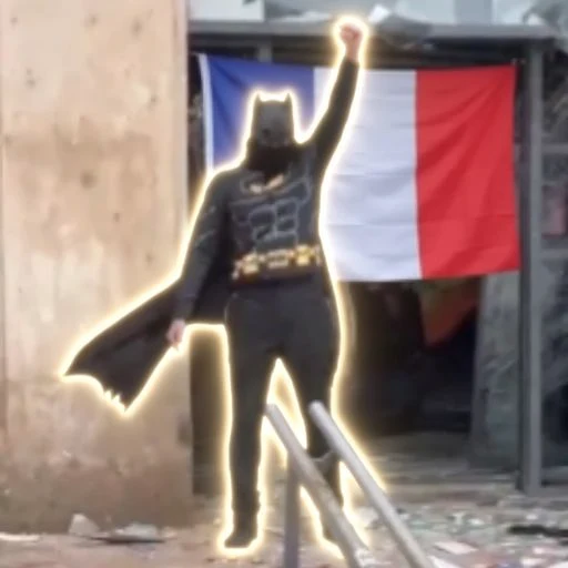 The Lyonnais Batman logo
