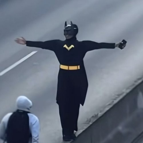 The French Batman logo