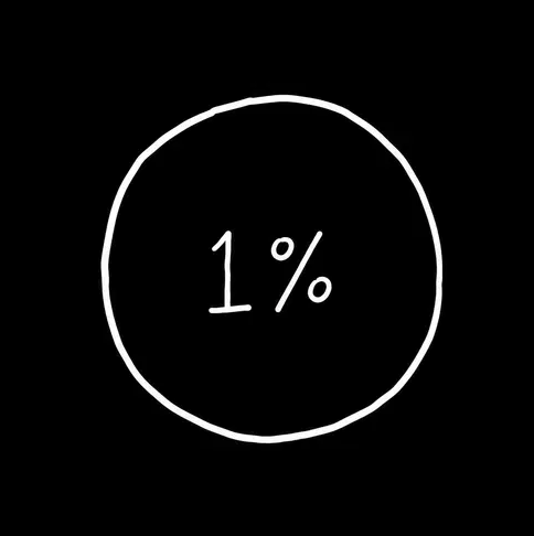 Just buy 1% logo