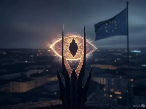 EU Commission HQ logo