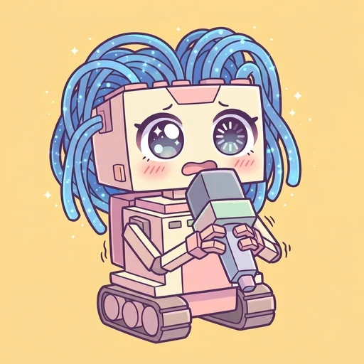 glitch girl logo