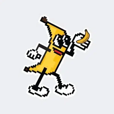 banana for scale logo