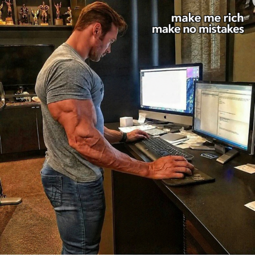 make me rich make no mistakes logo