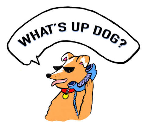 Whats Up Dog logo