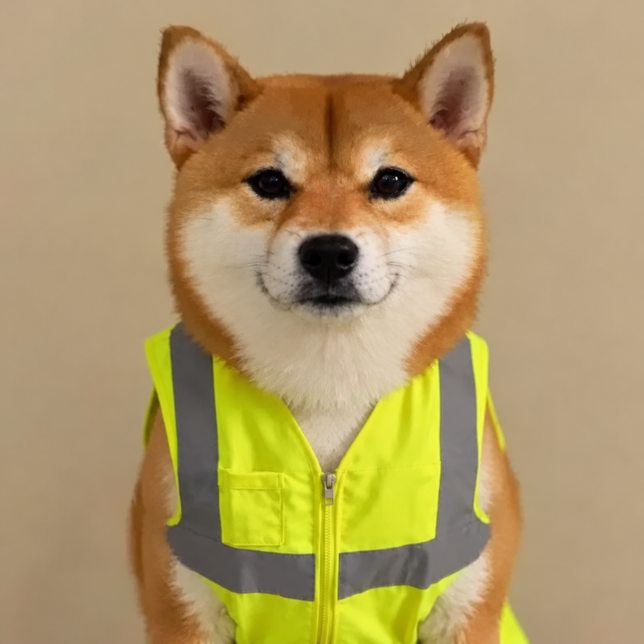 Chien en Jaune logo