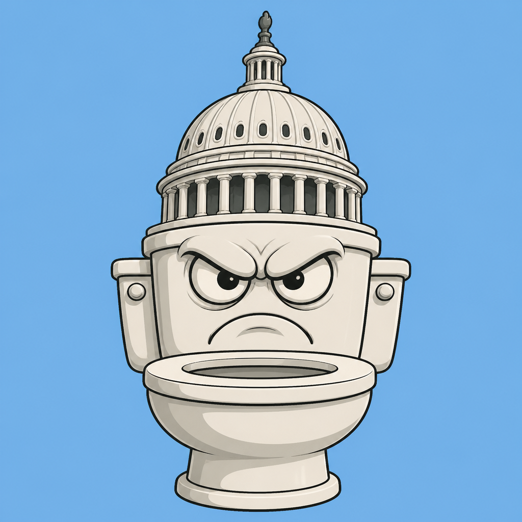 Senate Shit Storm logo