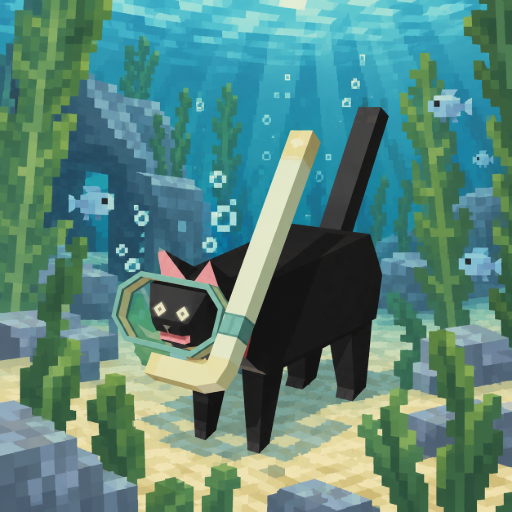 Dive Cat logo