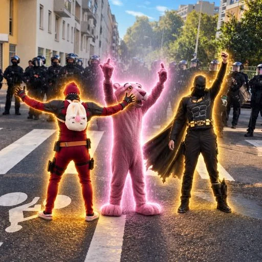 The French Avengers logo