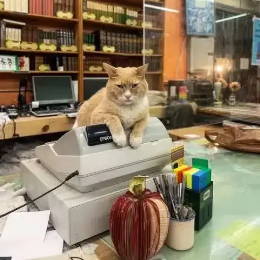 Over The Counter Cat logo
