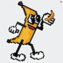 banana for scale logo