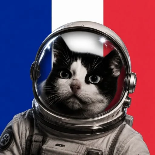 Félicette the space cat logo