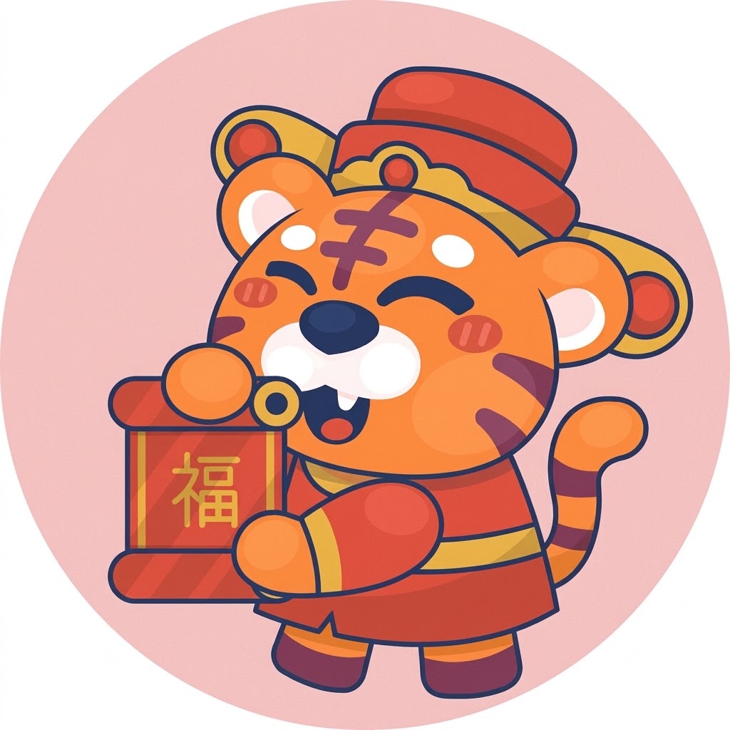 Lucky cat 招财猫 logo