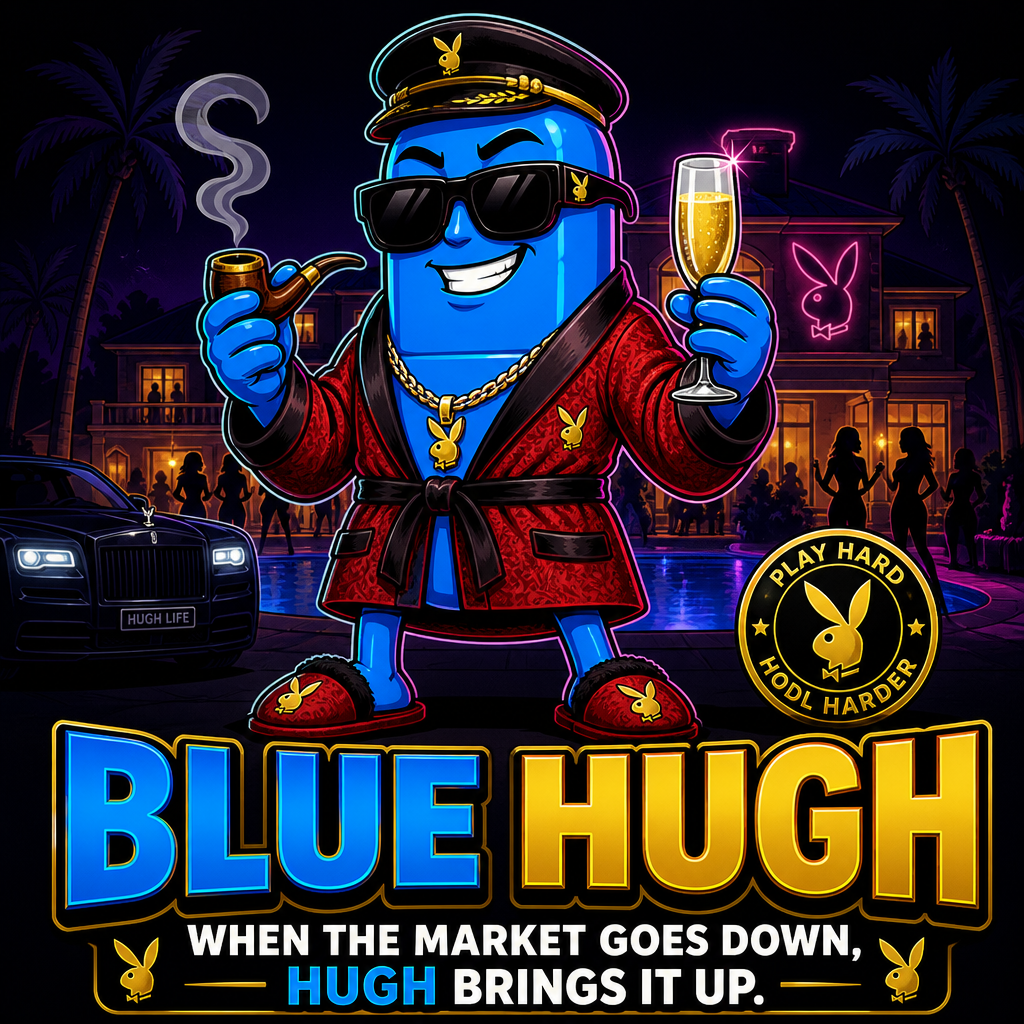BLUE HUGH logo