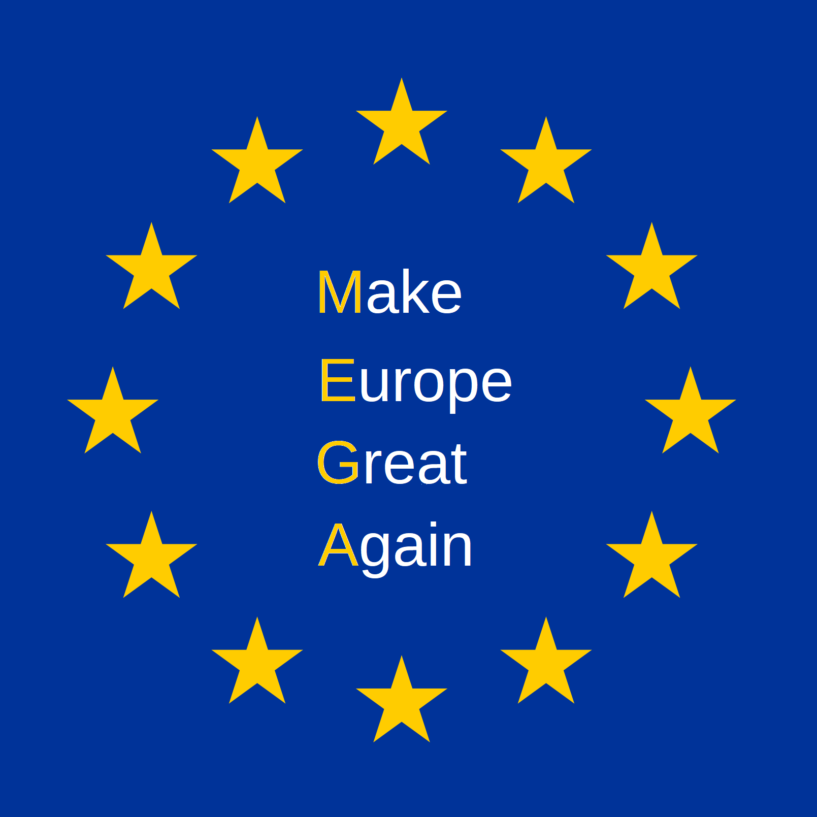 Make Europe Great Again logo