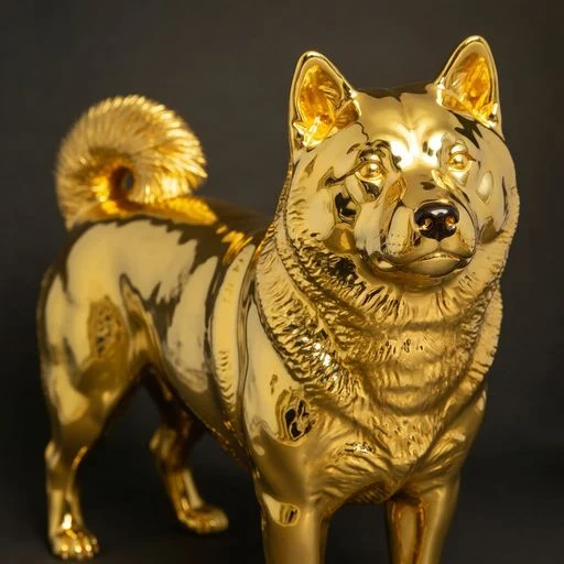 Gold Inu .9999 logo