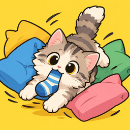 Kitten Kaboom logo