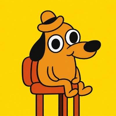 this is fine logo