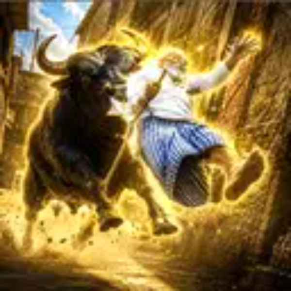 The Charging Bull logo